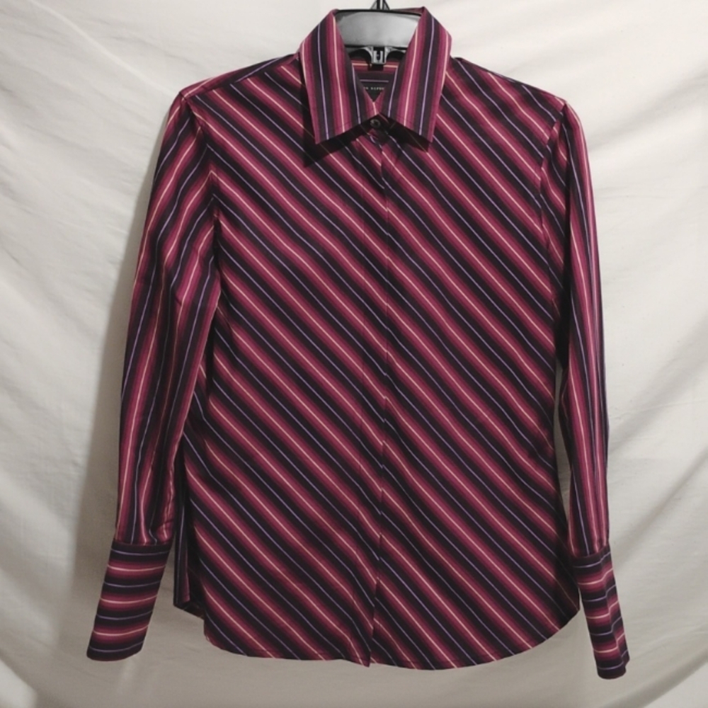 (D-15) Banana Republic Career Button Up Blouse Sz.S Gently Worn